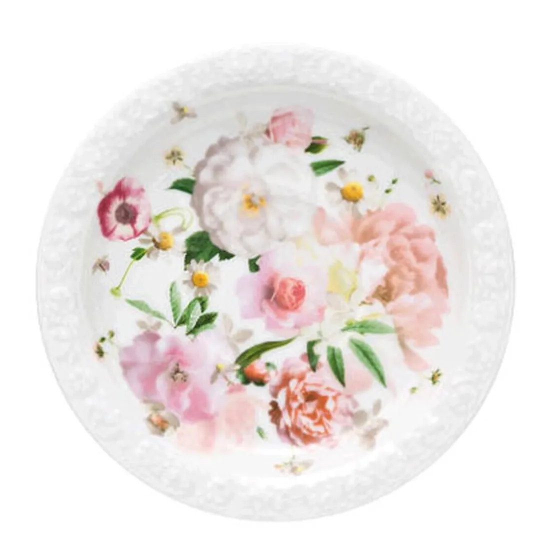 Kaffeeuntertassen<Rosenthal Kaffee-Untertasse 14 cm Maria Pink Rose