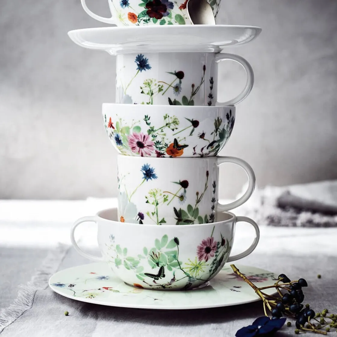 Kaffeetassen<Rosenthal Kombi-Obertasse Brillance Grand Air