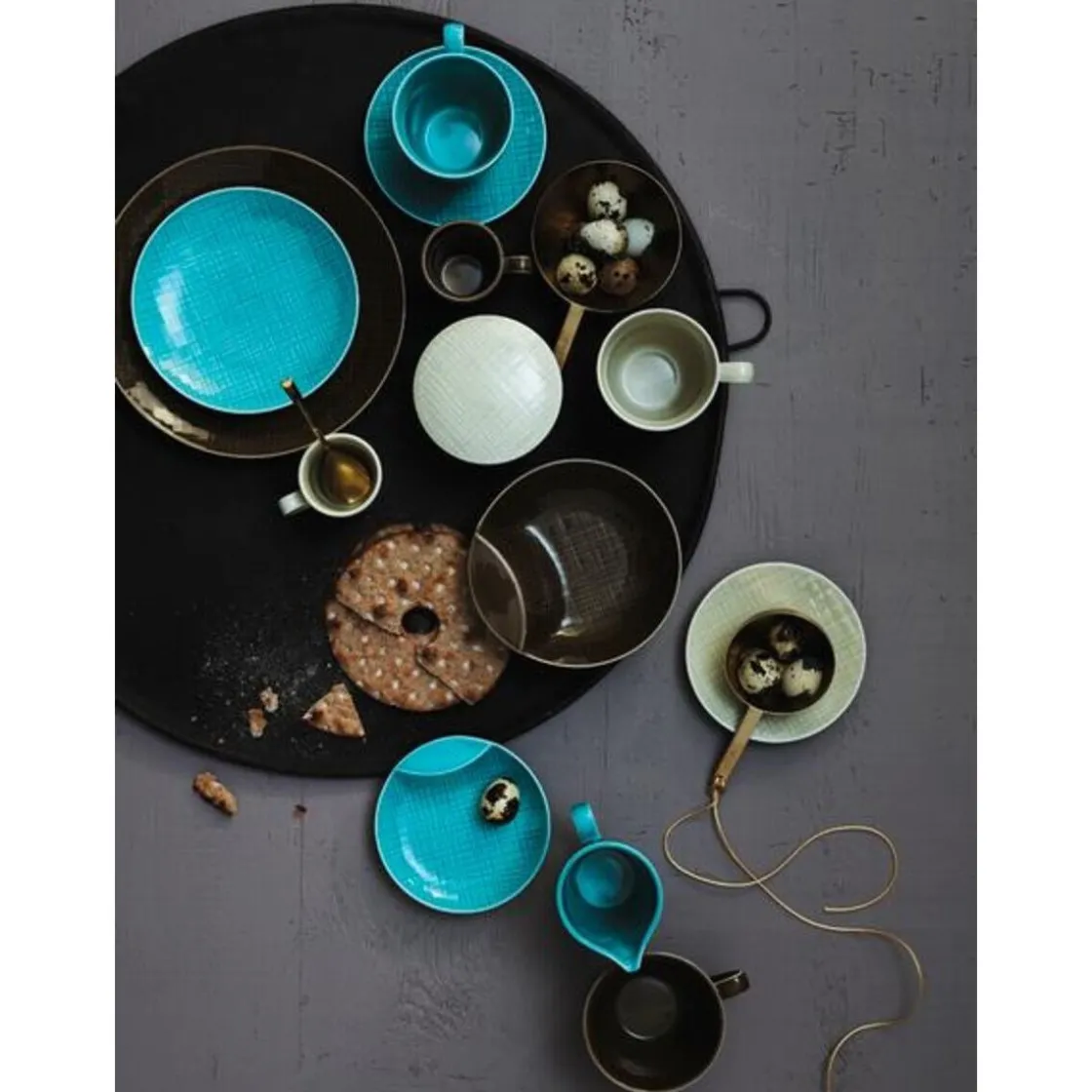 Rosenthal Kombi-Obertasse Mesh Aqua