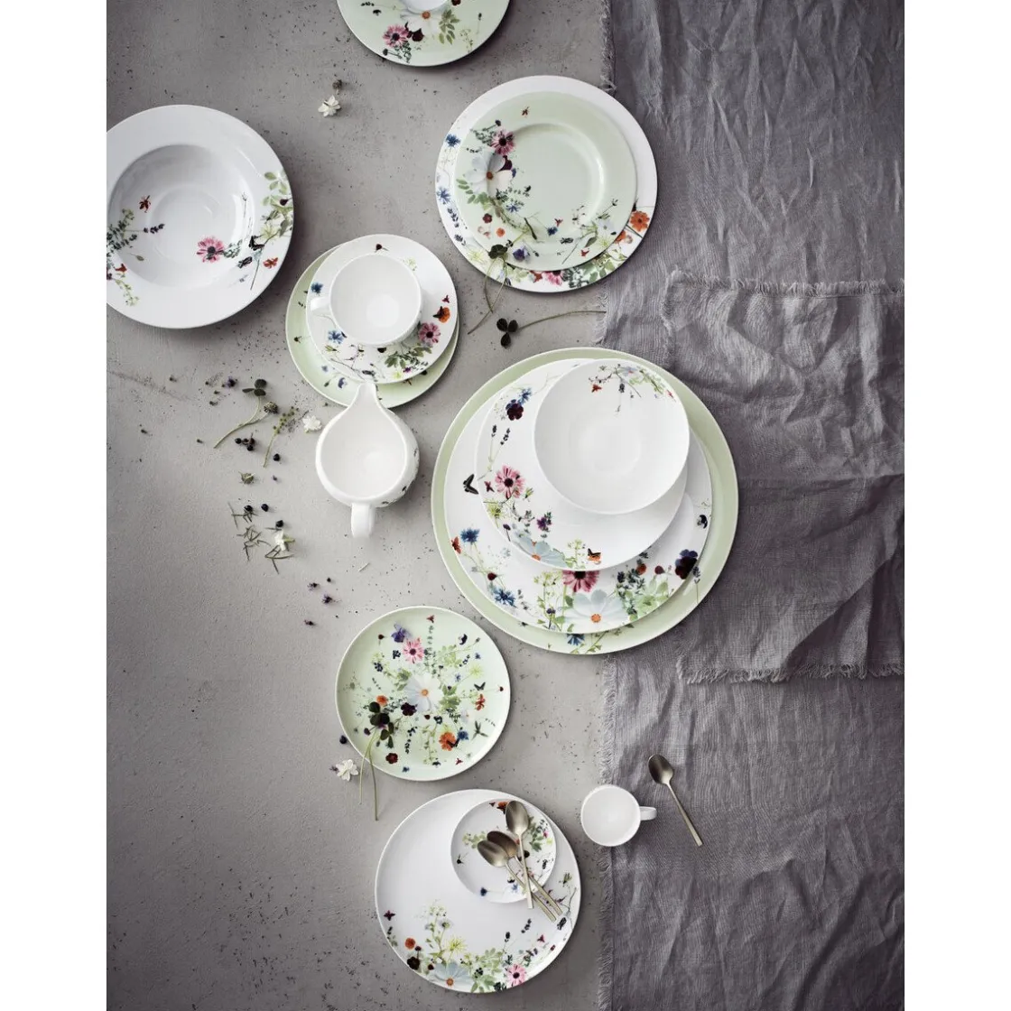 Kaffeeuntertassen|Teeuntertassen<Rosenthal Kombi-Untertasse coup Brillance Grand Air