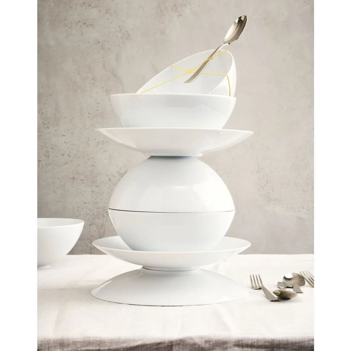 Rosenthal Suppenteller 24 cm TAC Gropius Weiß