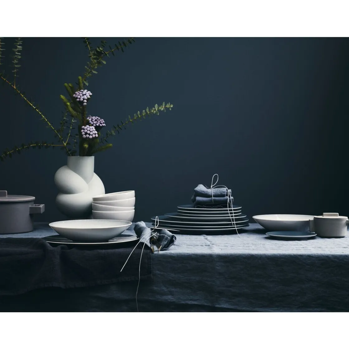 Rosenthal Suppenteller 24 cm TAC Sensual Gentle Grey