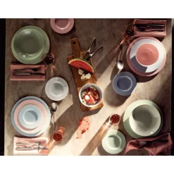 Rosenthal Suppenteller 21 cm Kumi Mint tone