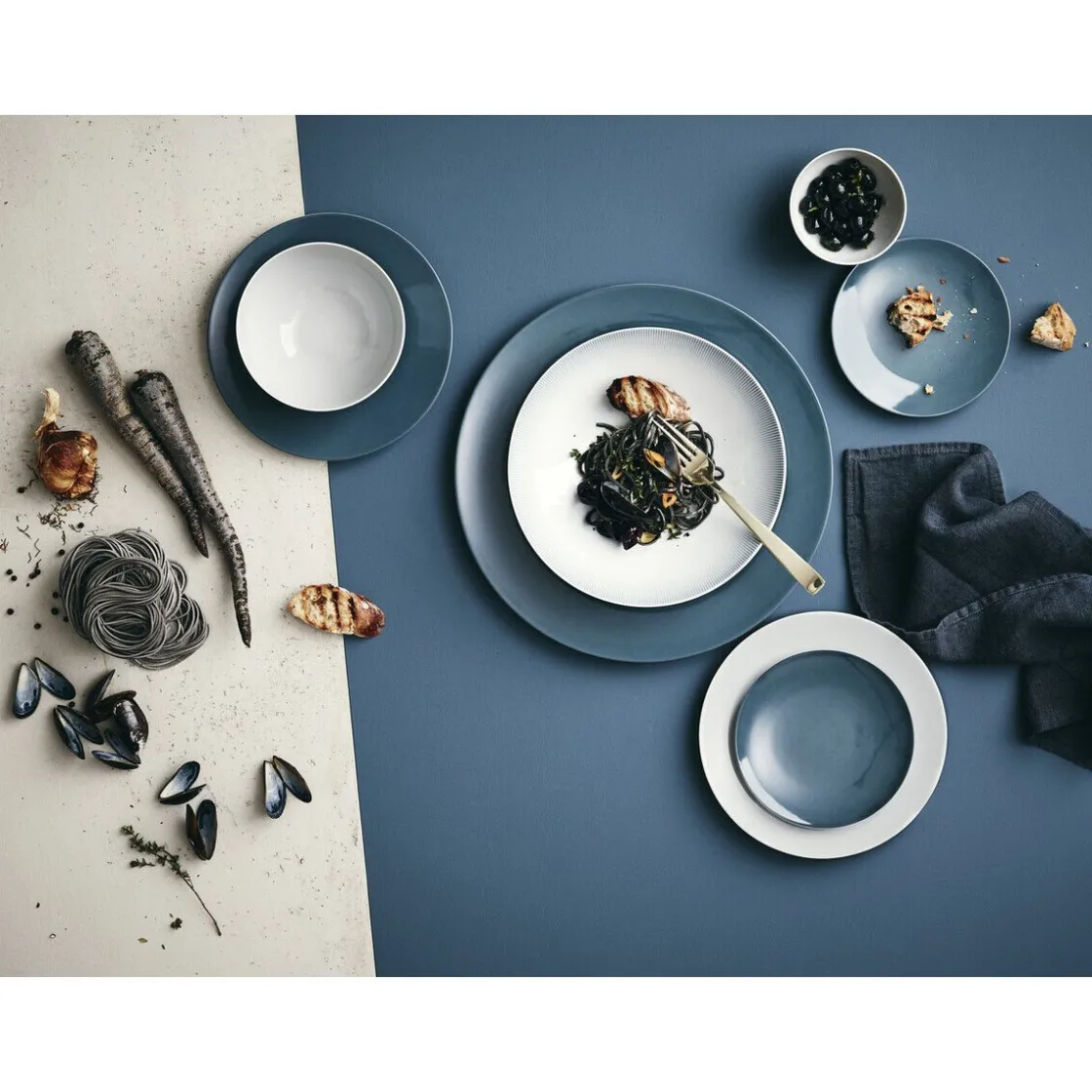 Rosenthal Suppenteller 24 cm TAC Sensual Comfort Blue