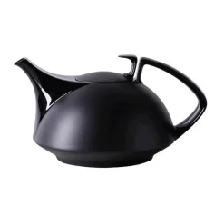 Teekannen|Teekannen<Rosenthal Teekanne 1,35 ltr. TAC Gropius Black