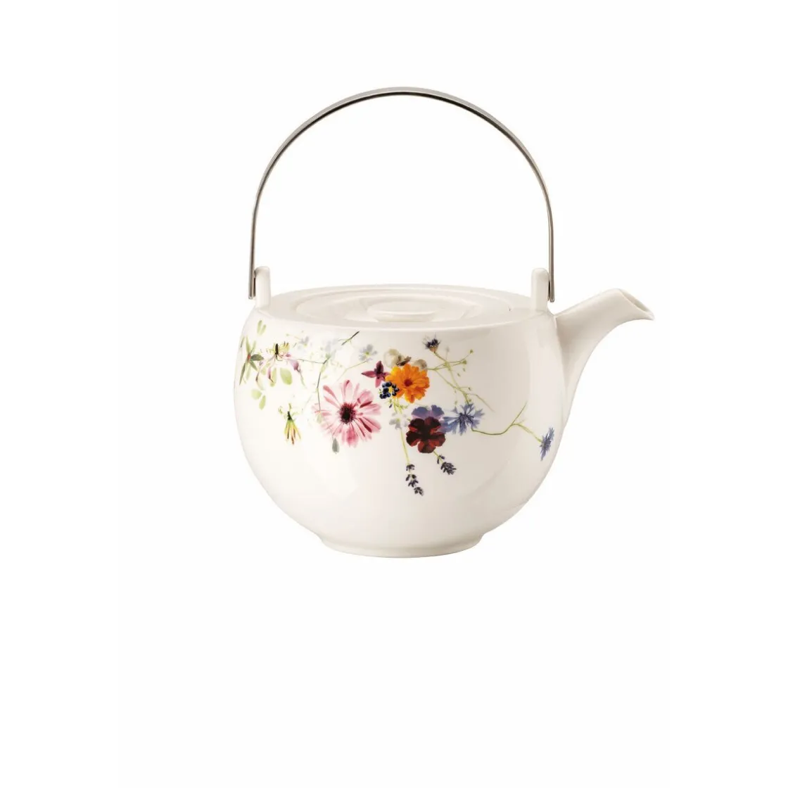 Teekannen|Teekannen<Rosenthal Teekanne 6 P. 3-tlg Brillance Grand Air