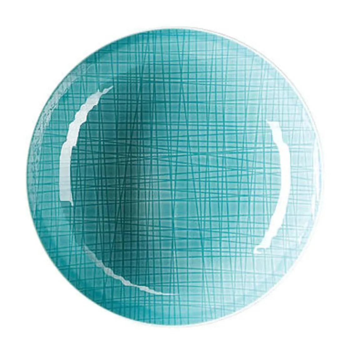 Rosenthal Teller tief 21 cm Mesh Aqua
