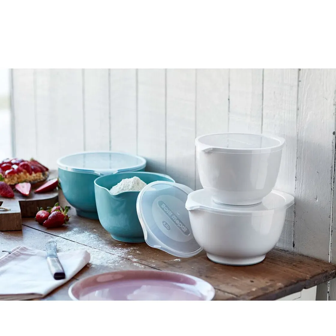 Rosti Rührschüssel-Set 4-tlg. Margrethe New Weiß