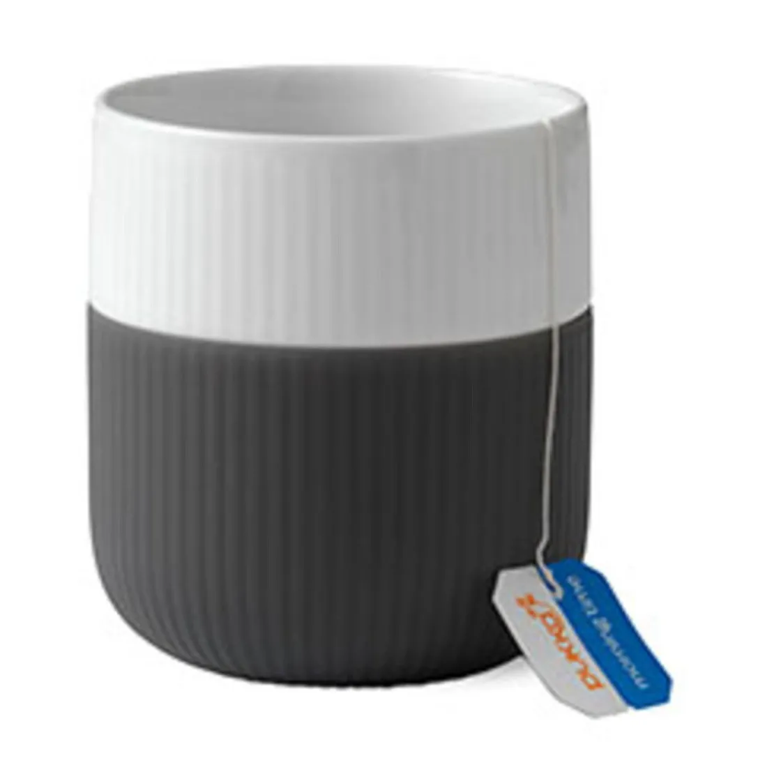 Becher<Royal Copenhagen Becher 0,35 l Contrast Gerippt Anthrazit