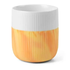 Royal Copenhagen Becher 0,35 l Contrast Gerippt Fiery Yellow