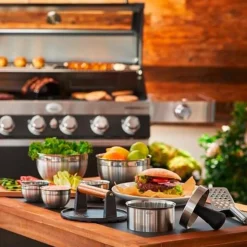 Rösle Burgerpresse 12 cm Pro edelstahl