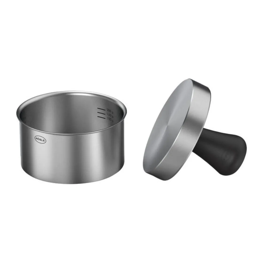 Rösle Burgerpresse 12 cm Pro edelstahl