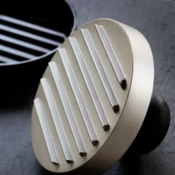 Rösle Burgerpresse 11 cm schwarz