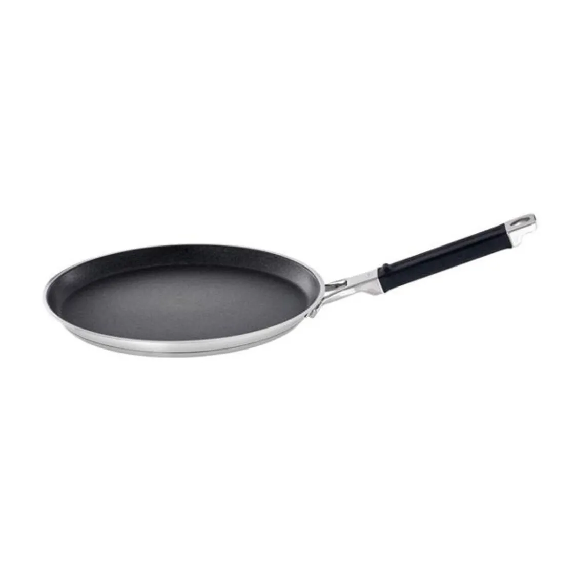 Pfannen|Kochwelt Entdecken<Rösle Crêpespfanne 28 cm Silence Pro silber