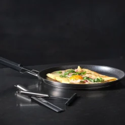 Pfannen|Kochwelt Entdecken<Rösle Crêpespfanne 28 cm Silence Pro silber