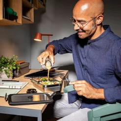 Brotdosen<Rösle Dose 1,0 l Flexx 2Go edelstahl