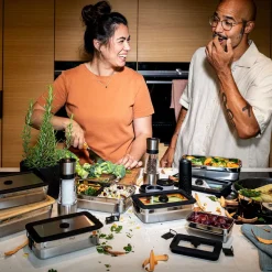 Brotdosen<Rösle Dose 0,6 l Flexx 2Go edelstahl