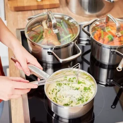 Messer & Co. Entdecken|Kochbesteck<Rösle Gourmetbesen 27 cm Rundgriff Edelstahl