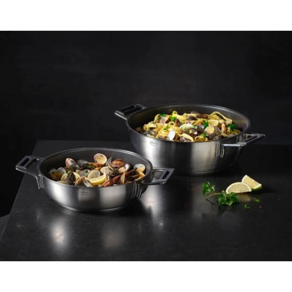 Kochwelt Entdecken|Pfannen<Rösle Servierpfanne 24cm antihaftversiegelt SILENCE PRO