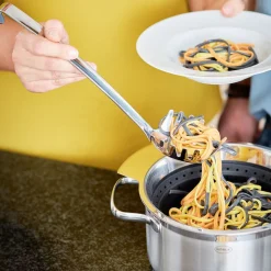 Schöpfkellen<Rösle Spaghettiheber lang Edelstahl 29,5cm