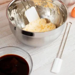 Kochwelt Entdecken|Backzubehör<Rösle Teigschaber 26 cm Silikon weiß