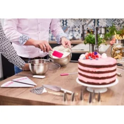 Rösle Teigschaber breit 26 cm Pink Charity Edition pink