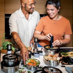 Kochwelt Entdecken<Rösle Vakuumpumpe elektrisch 14 cm Flexx 2Go schwarz