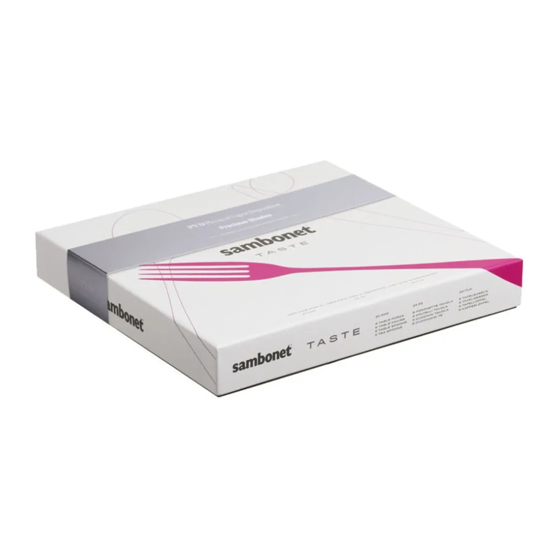 Besteck Set 6 Personen<Sambonet Besteck-Set 24-tlg. Taste PVD Black