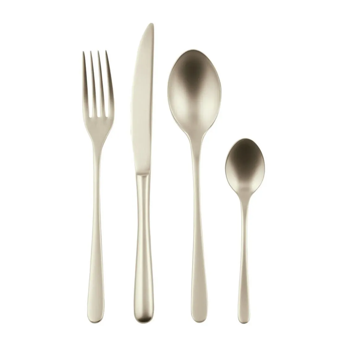 Besteck Set 6 Personen<Sambonet Besteck-Set 24-tlg. Taste Antique PVD Champagne