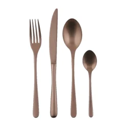 Besteck Set 6 Personen|Silvesterparty<Sambonet Besteck-Set 24-tlg. Taste Mirror PVD Copper