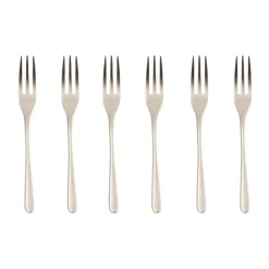 Sambonet Kuchengabel 6 St. Taste Antique Edelst./PVD champagne