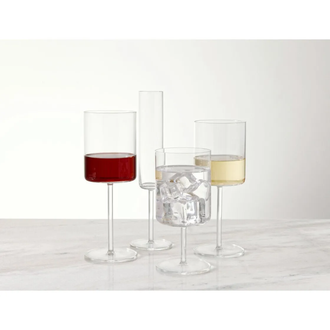 Rotweingläser|Italienische Genüsse<Schott Zwiesel Rotweinglas 4er-Set Modo klar