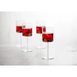 Rotweingläser|Italienische Genüsse<Schott Zwiesel Rotweinglas 4er-Set Modo klar