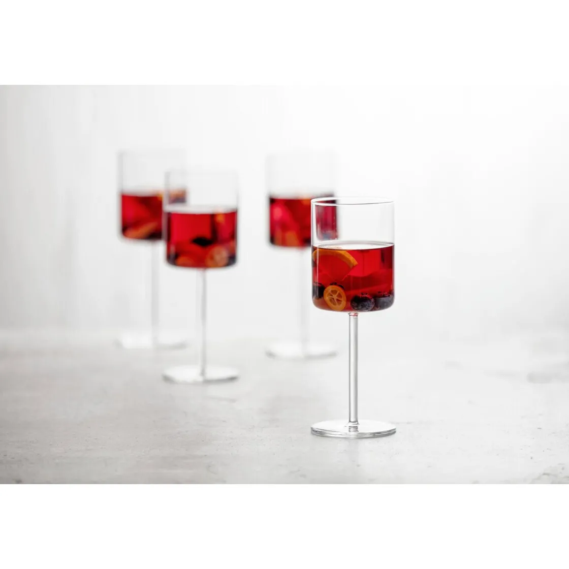 Rotweingläser|Italienische Genüsse<Schott Zwiesel Rotweinglas 4er-Set Modo klar