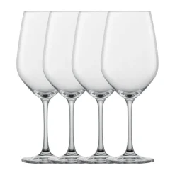 Weingläsersets<Schott Zwiesel Wasserglas/Rotweinglas 4er-Set Forté klar