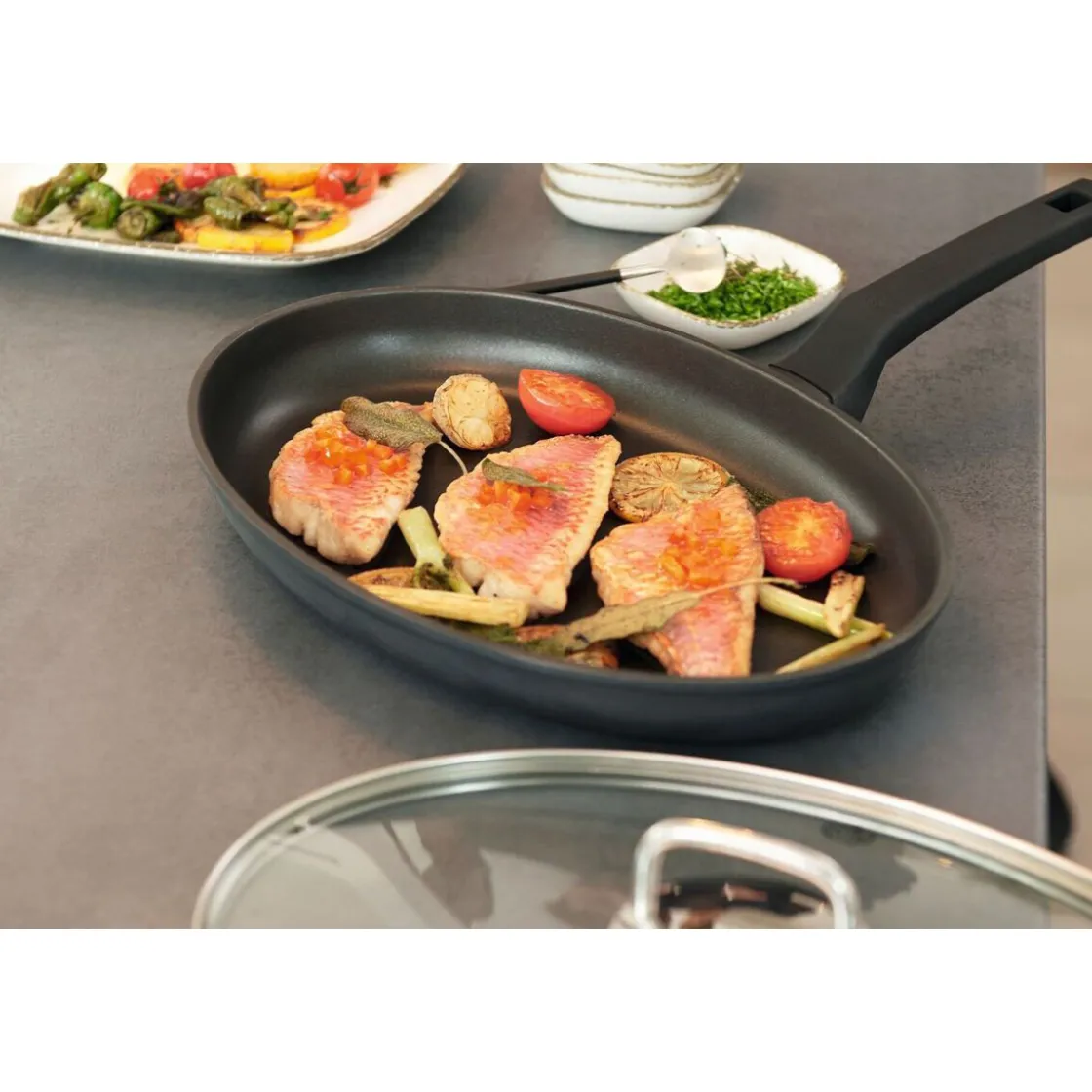 Kochwelt Entdecken|Pfannen<Schulte-Ufer Fischpfanne 23x36 cm Charisma i