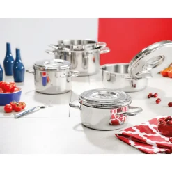 Kochwelt Entdecken|Töpfe<Schulte-Ufer Fleischtopf m.Deckel Romana Edelstahl 16cm