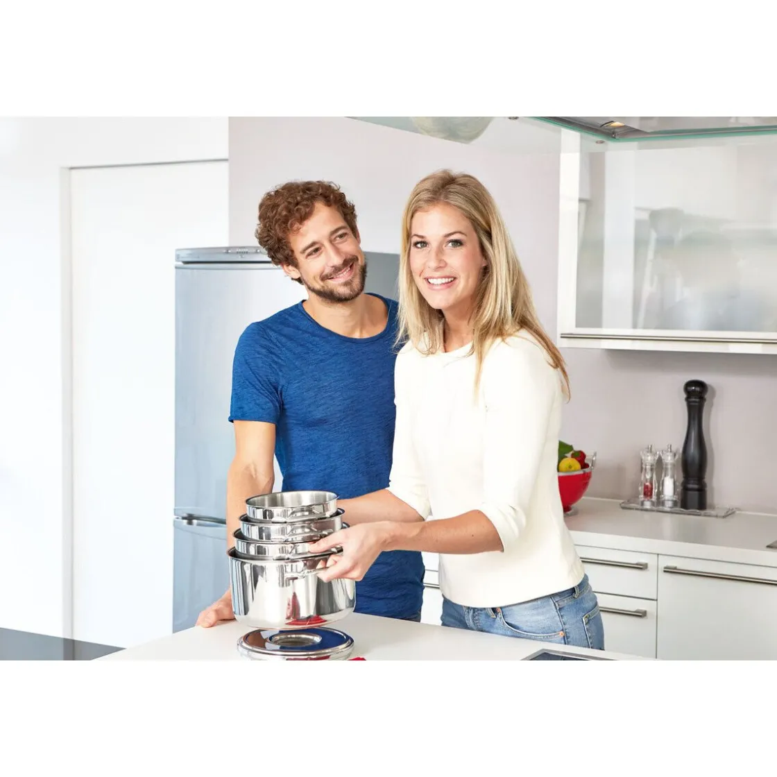 Kochwelt Entdecken|Töpfe<Schulte-Ufer Fleischtopf m.Deckel Romana Edelstahl 16cm