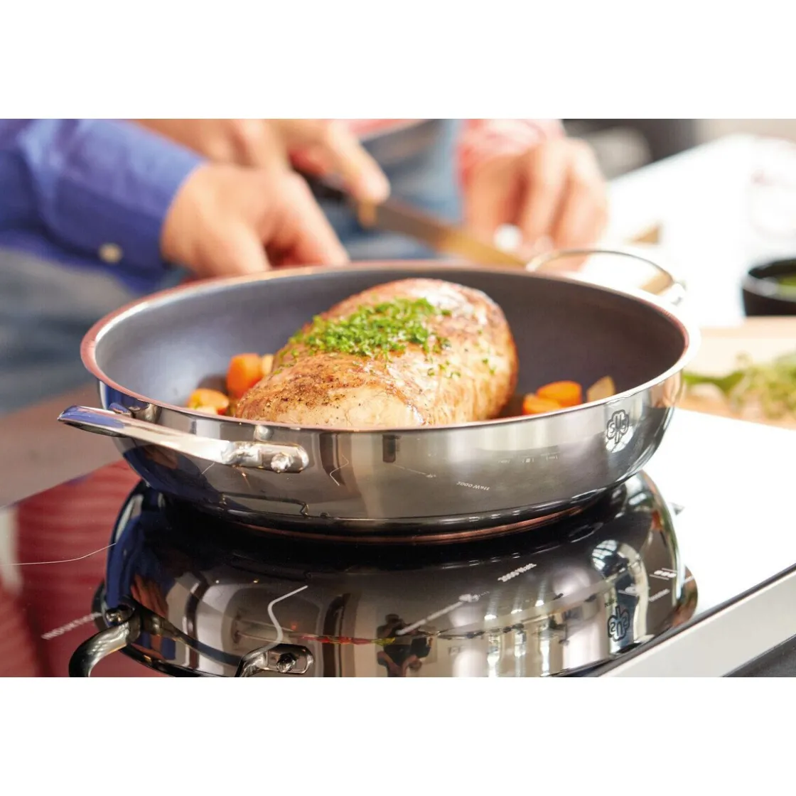 Schulte-Ufer Schmorpfanne Romana XX Strong versiegelt 28cm
