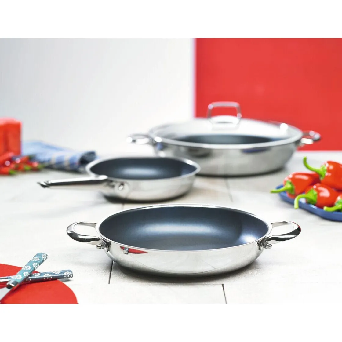 Schulte-Ufer Servierpfanne Romana XX Strong versiegelt 26cm