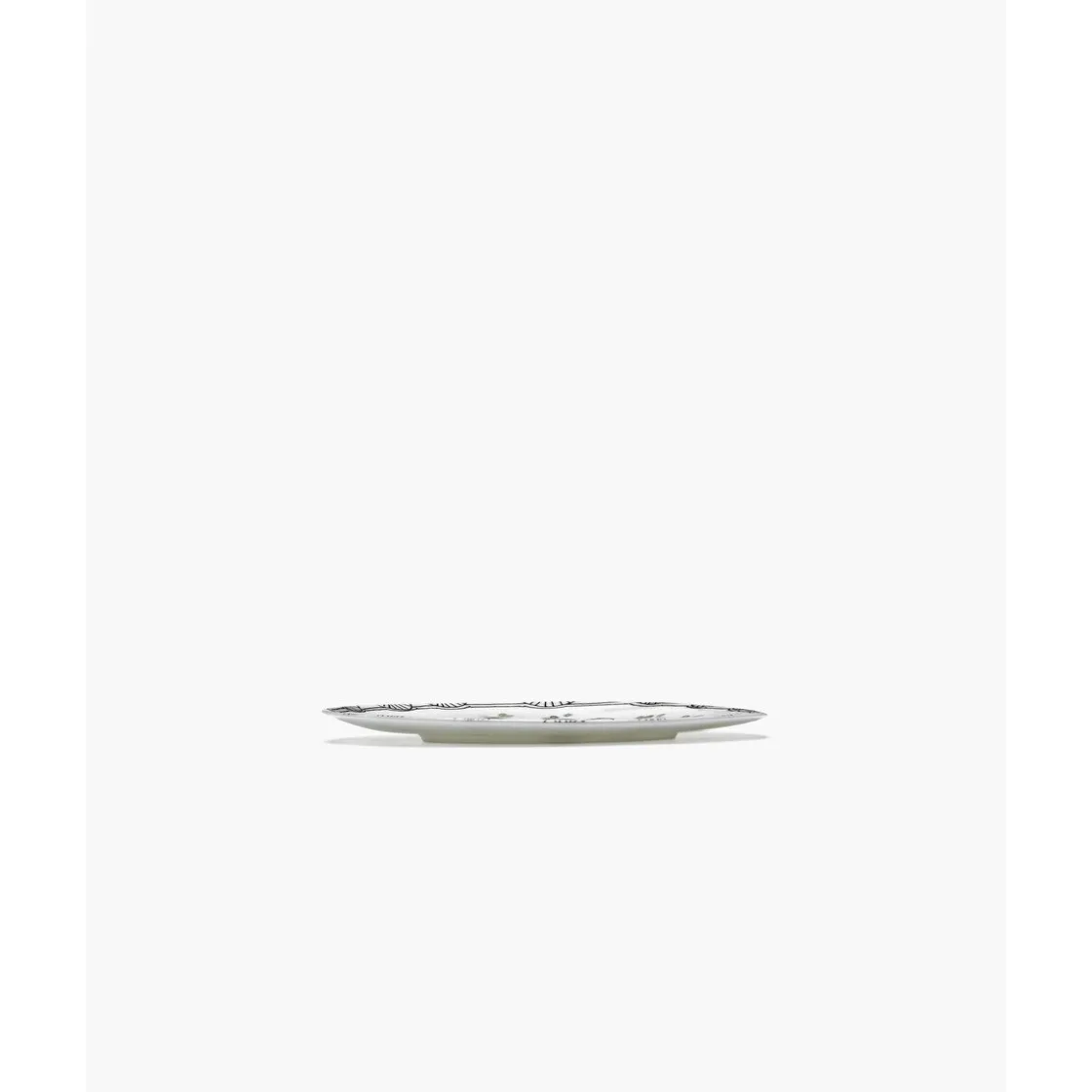 Frühstücksteller<Serax Frühstücksteller 20 cm Midnight Flowers Mirtillo Nude