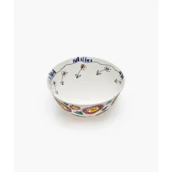 Schüsseln<Serax Servierschüssel L 25 cm Midnight Flowers Anemone Milk Mauve