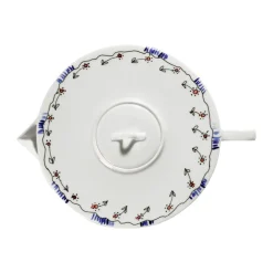 Serax Teekanne 20x16x11 cm Midnight Flowers Anemone Milk Mauve