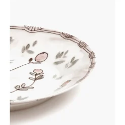 Serax Teller tief 22 cm Midnight Flowers Mirtillo Nude