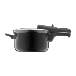 Kochwelt Entdecken|Töpfe<Silit Schnellkochtopf 4,5 l Sicomatic t-plus schwarz