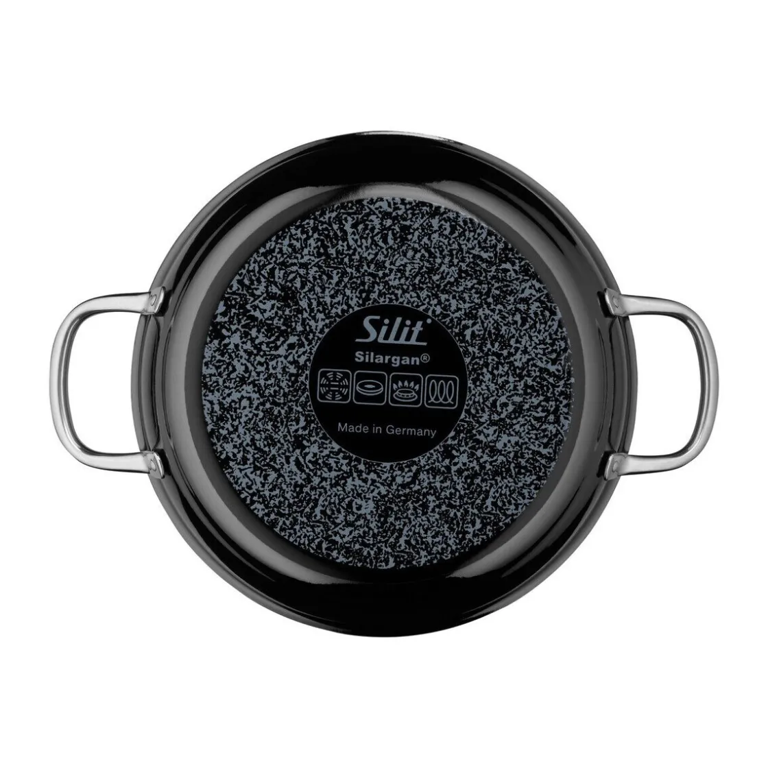 Kochwelt Entdecken|Pfannen<Silit Servierpfanne 24 cm Professional schwarz