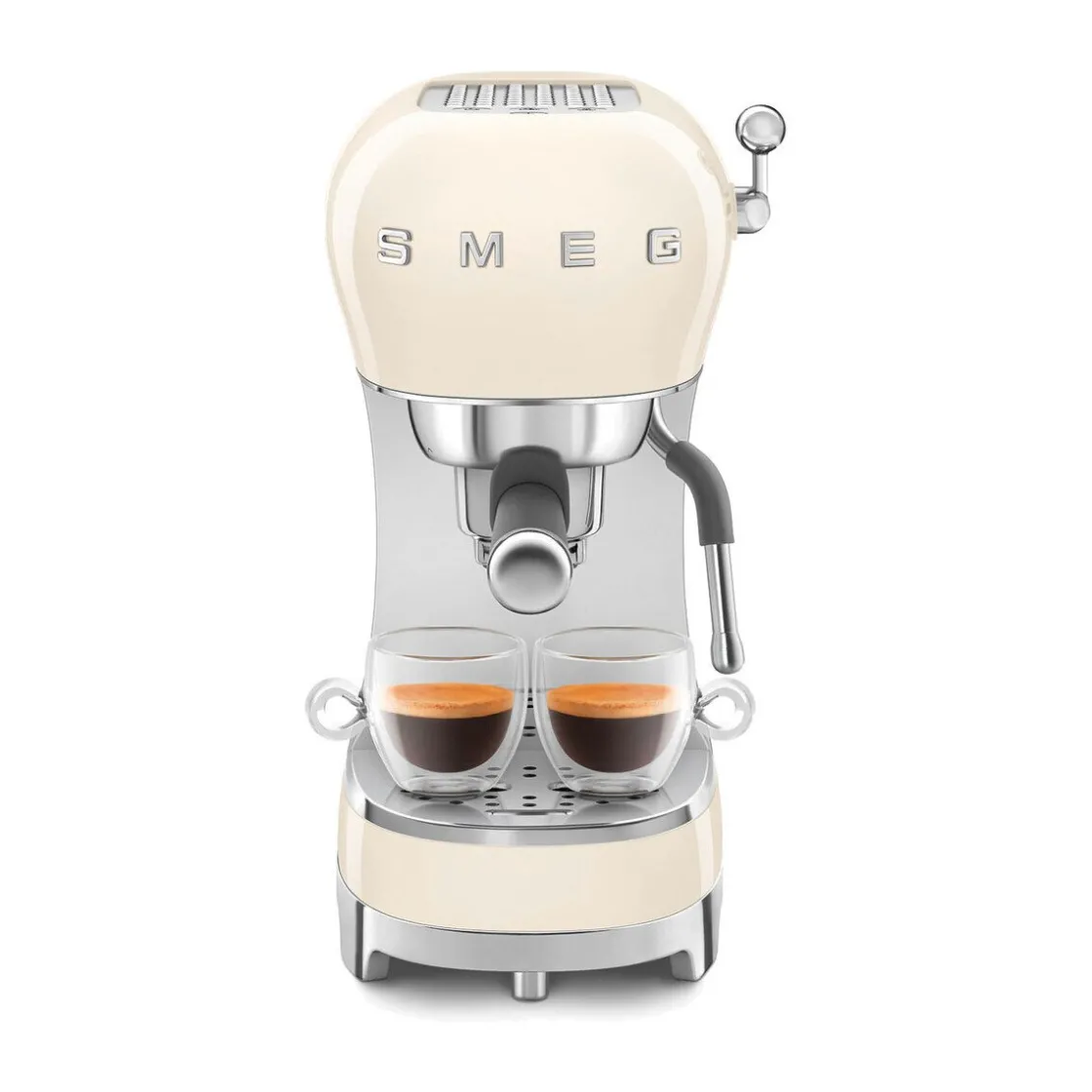 Smeg Espressomaschine ECF02 1,1 l 1350 W 50’s Style creme