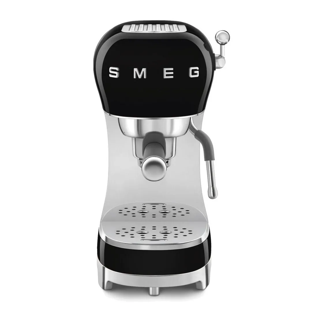 Smeg Espressomaschine ECF02BLEU 50’s Style schwarz