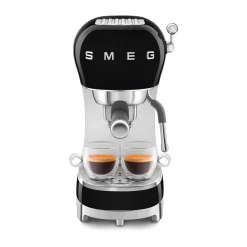 Smeg Espressomaschine ECF02BLEU 50’s Style schwarz