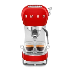 Kaffeemaschinen<Smeg Espressomaschine ECF02RDEU 50’s Style rot